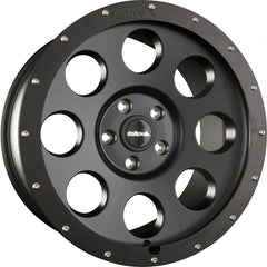 DELTA 4x4 Beadlock matt black Alufelge 9x18 Zoll ET20 LK 5x130 ML84.1