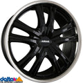 DELTA 4x4 Lander12 shiny black Alufelge 9x22 Zoll ET35 LK 5x114.3 ML60.3