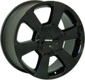 DELTA 4x4 WP shiny black Alufelge 8.5x18 Zoll ET43 LK 5x130 ML84.1