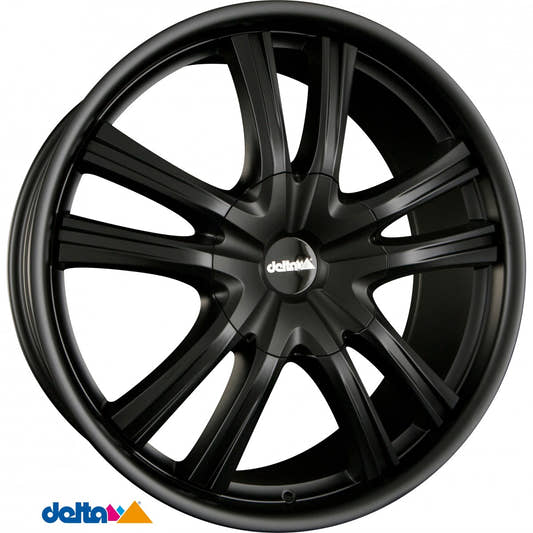 DELTA 4x4 Lander12 matt black Alufelge 9x20 Zoll ET20 LK 5x120 ML77.8