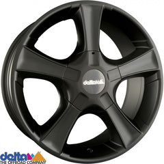 DELTA 4x4 Sins matt black Alufelge 9x20 Zoll ET30 LK 6x114.3 ML66.1