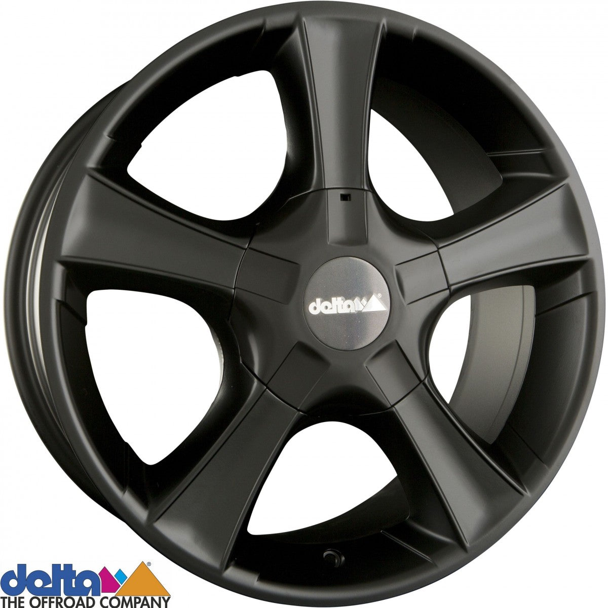 Delta 4X4 Sins matt black Alufelge