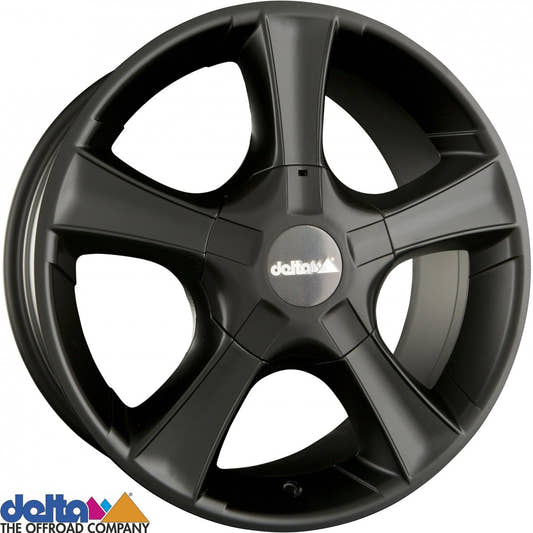 DELTA 4x4 Sins matt black Alufelge 9x20 Zoll ET25 LK 6x139.7 ML106.1