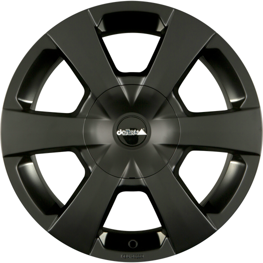 DELTA 4x4 WP Black Matt Alufelge 8.5x18 Zoll ET40 LK 5x114.3 ML66.1