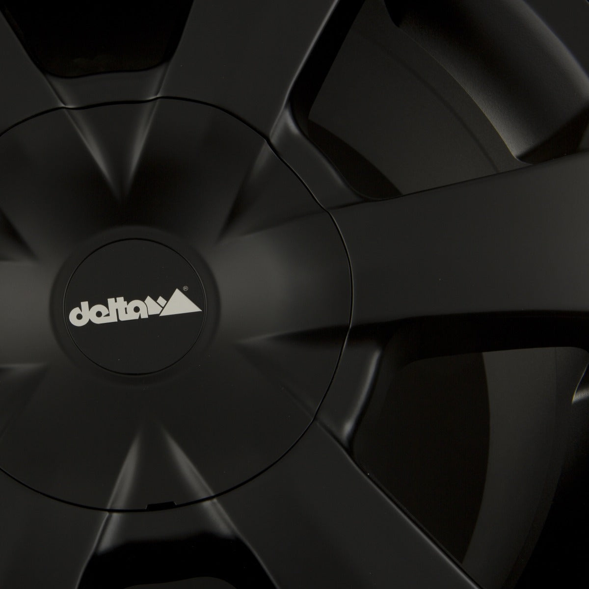 DELTA 4x4 WP Black Matt Alufelge 8.5x18 Zoll ET40 LK 5x114.3 ML66.1 – Bild 4