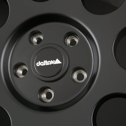 DELTA 4x4 Klassik Black Matt Alufelge 8x17 Zoll ET45 LK 5x120 ML65.1 – Bild 4