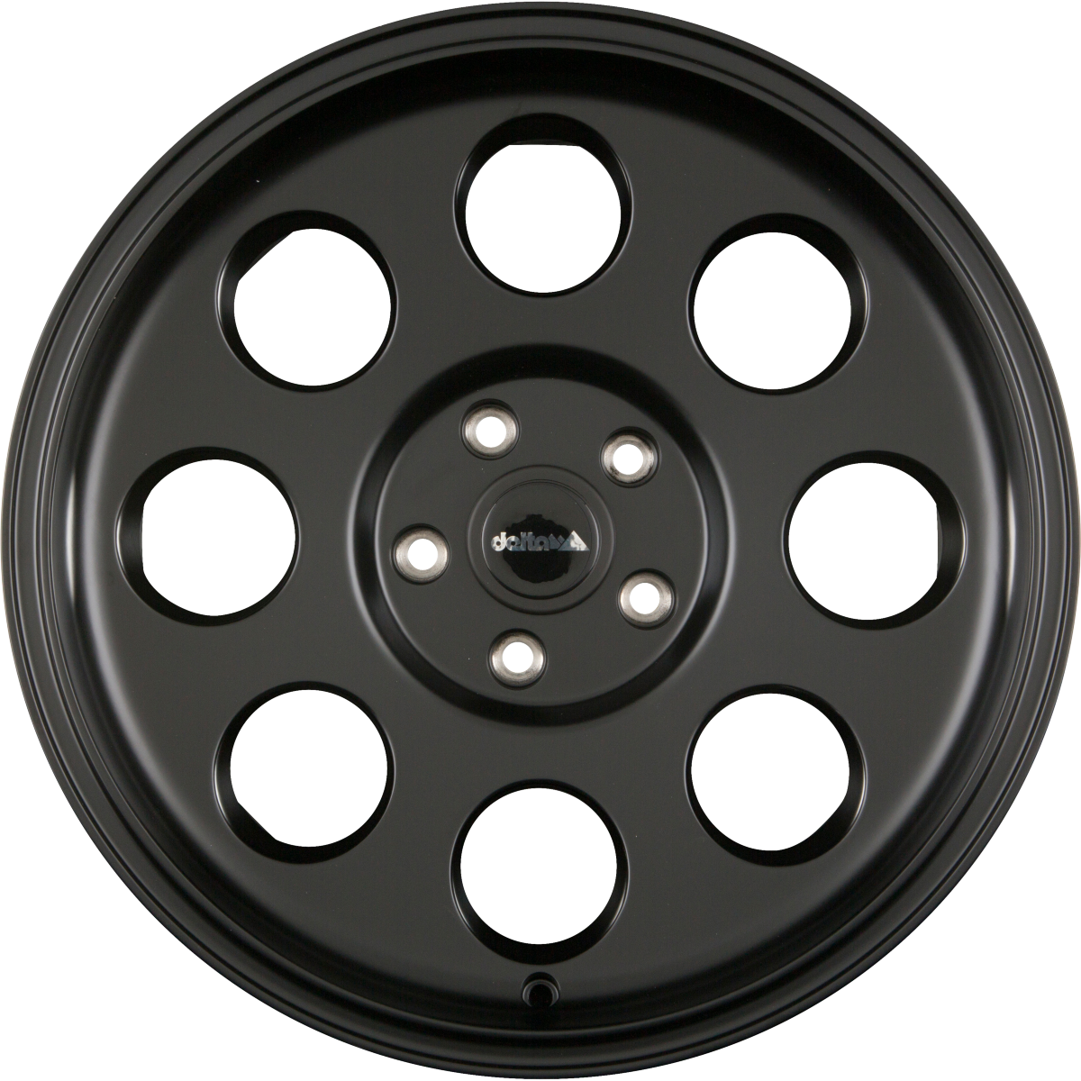 DELTA 4x4 Klassik Black Matt Alufelge 8x17 Zoll ET40 LK 5x114.3 ML66.1