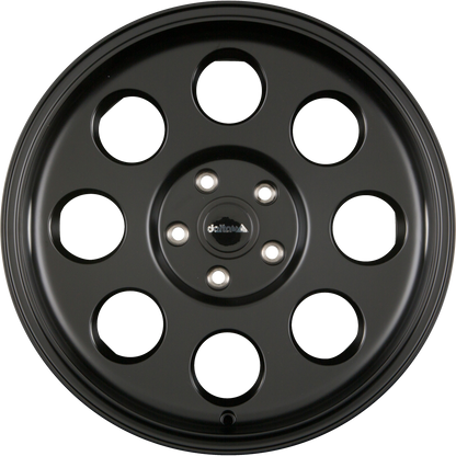 DELTA 4x4 Klassik Black Matt Alufelge 8x17 Zoll ET40 LK 5x114.3 ML66.1