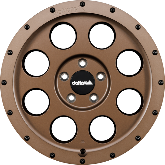 DELTA 4x4 Klassik B Sahara Bronze Alufelge 8.5x18 Zoll ET45 LK 5x130 ML78.1