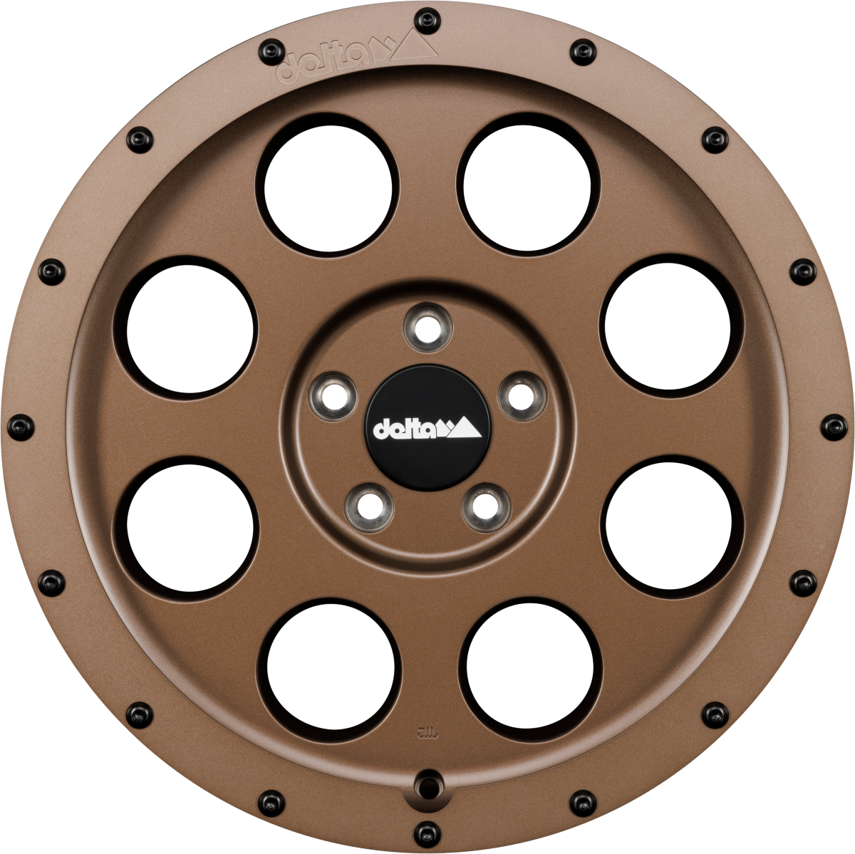 DELTA 4x4 Klassik B Sahara Bronze Alufelge 8.5x18 Zoll ET45 LK 5x130 ML78.1