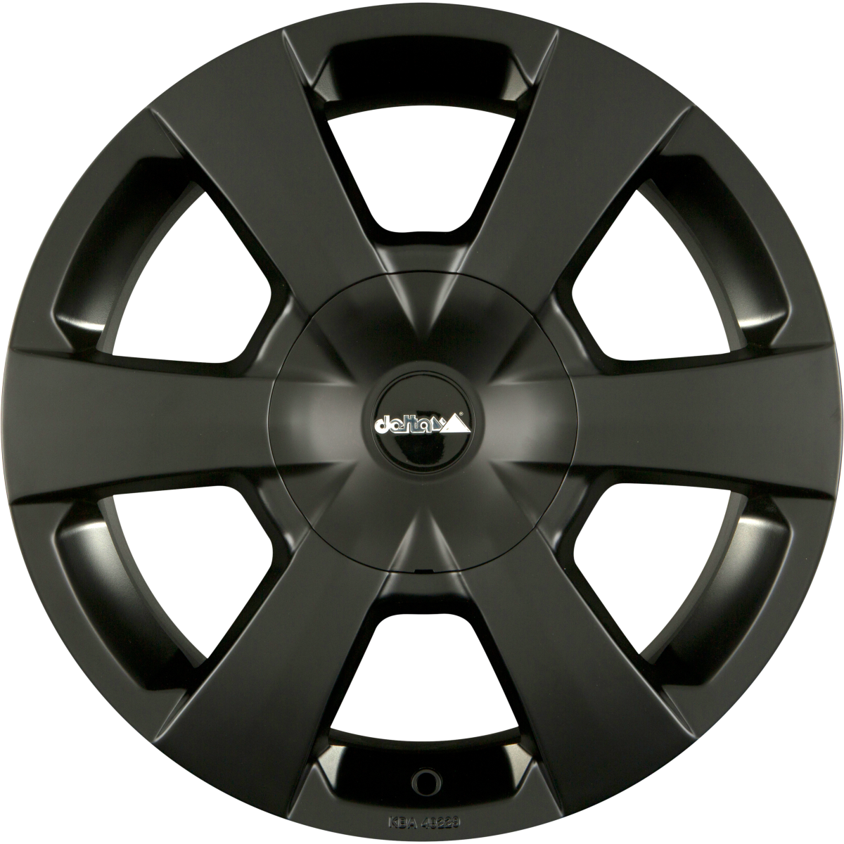 DELTA 4x4 WP Black Matt Alufelge 8x17 Zoll ET50 LK 6x130 ML84.1