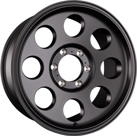 DELTA 4x4 Klassik Black Matt Alufelge 8x17 Zoll ET32 LK 6x139.7 ML93.1 – Bild 2