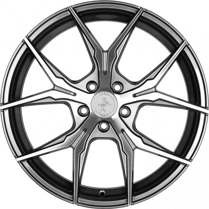 Keskin KT19 Angel palladium front polish 8.5x19 ET35 - LK5/120 ML72.6
