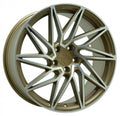 Keskin KT20 Future bronze front polish Alufelge 8.5x19 Zoll ET30 LK 5x112 ML72.6
