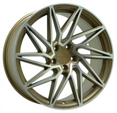 Keskin KT20 Future bronze front polish Alufelge 8.5x19 Zoll ET30 LK 5x112 ML72.6