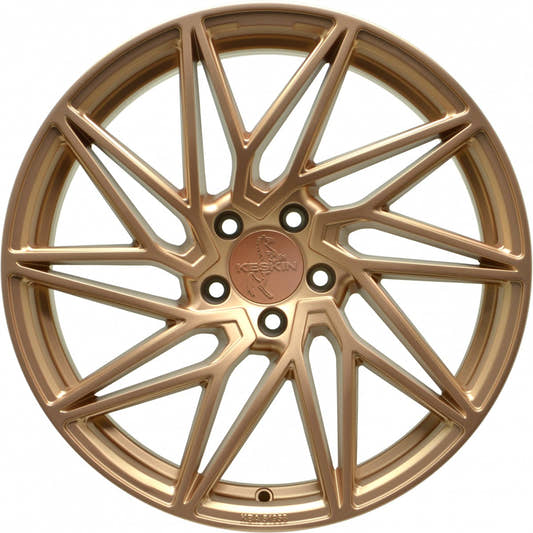 Keskin KT20 Future rose gold Alufelge 8.5x19 Zoll ET30 LK 5x112 ML72.6 – Bild 2