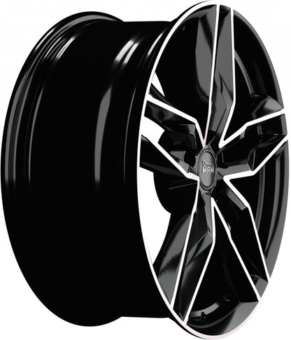 MAM RS3 black front polish 8x18 ET30 - LK5/112 ML66.6