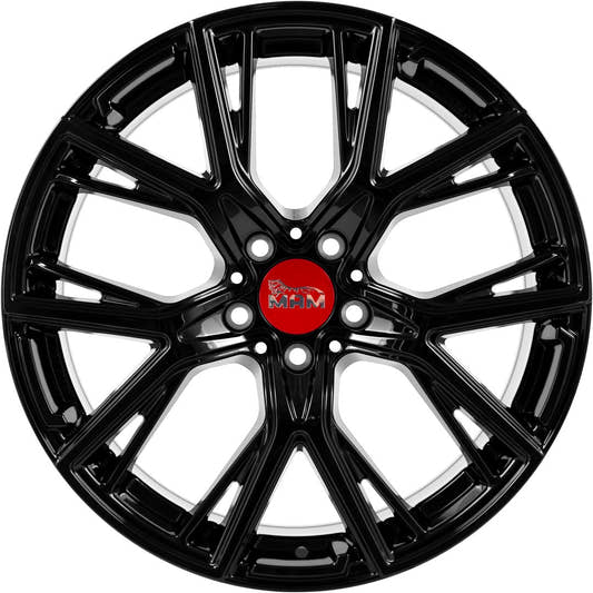 MAM B4 black painted Alufelge 8.5x19 Zoll ET40 LK 5x120 ML72.6