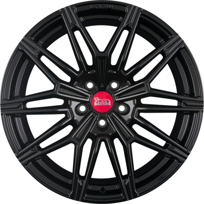 MAM B3 black painted Alufelge 8.5x19 Zoll ET35 LK 5x120 ML72.6 – Bild 3