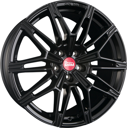 MAM B3 black painted Alufelge 8.5x19 Zoll ET35 LK 5x120 ML72.6 – Bild 4