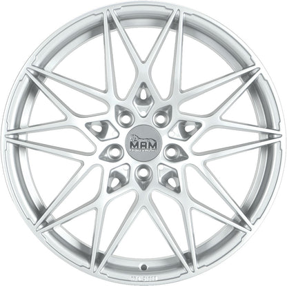 MAM B2N silver painted 8.5x19 ET30 - LK5/112 ML72.6