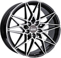 MAM B2N black front polish Alufelge 8.5x19 Zoll ET45 LK 5x112 ML72.6