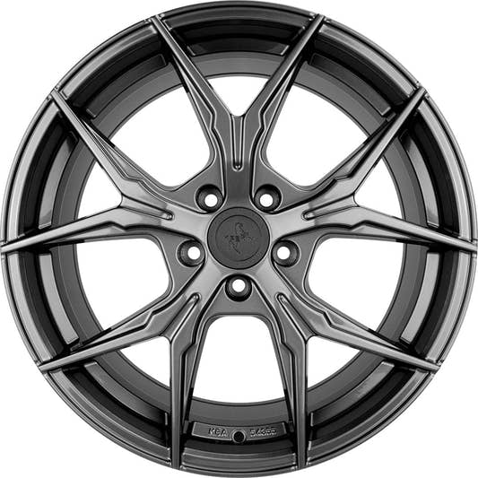Keskin KT19N Angel palladium painted Alufelge 8.5x19 Zoll ET35 LK 5x120 ML72.6