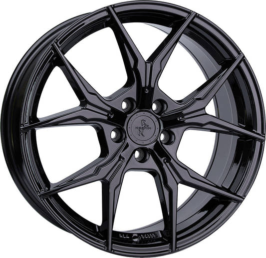 Keskin KT19N Angel black painted Alufelge 8.5x19 Zoll ET45 LK 5x108 ML72.6