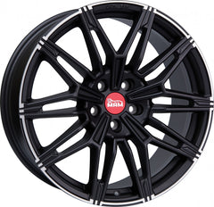 MAM B3N matt black lip polish Alufelge 8.5x19 Zoll ET30 LK 5x112 ML66.65