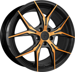 Keskin KT19N Angel matt black front copper Alufelge 8.5x19 Zoll ET30 LK 5x112 ML72.6