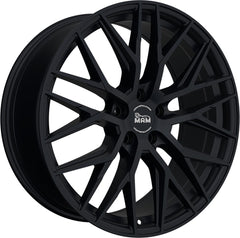 MAM RS4 matt black painted Alufelge 8x18 Zoll ET45 LK 5x112 ML72.6