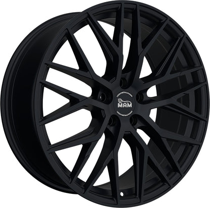 MAM RS4 matt black painted 8x18 ET45 - LK5/112 ML72.6