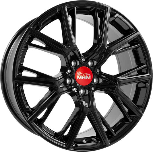 MAM B4 black painted Alufelge 8.5x19 Zoll ET50 LK 5x120 ML65.1