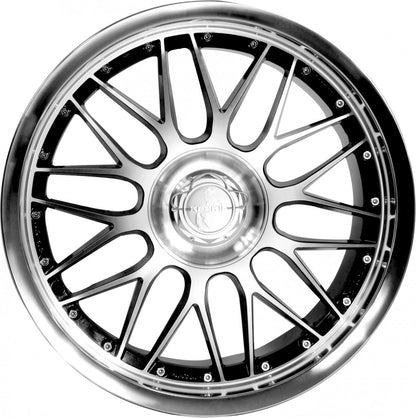 Keskin KT4 New Racer black front polish 8.5x18 ET13 - LK5/112 ML76.9