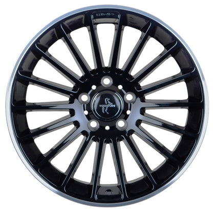 Keskin KT15 Speed black lip polish Alufelge 8x18 Zoll ET45 LK 5x112 ML66.6 – Bild 2
