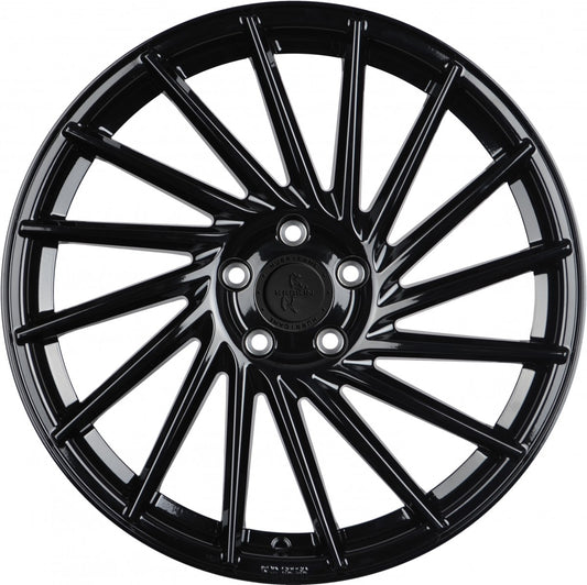 Keskin KT17 Hurricane matt black painted 8.5x19 ET30 - LK5/112 ML72.6