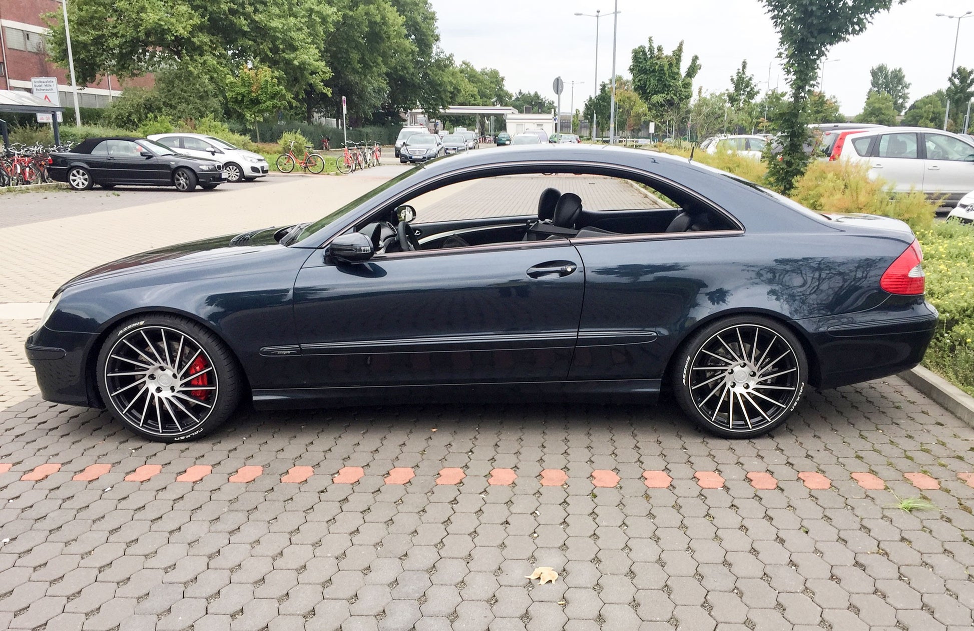 Keskin KT17 Hurricane black front polish 8.5x19 ET45 - LK5/112 ML72.6