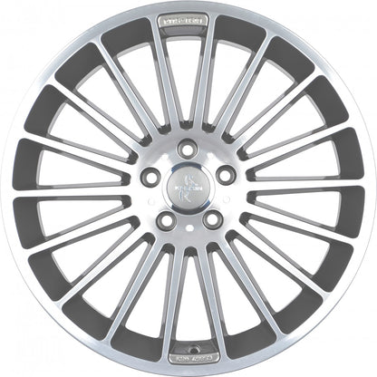 Keskin KT15 Speed palladium front polish 8x18 ET30 - LK5/112 ML66.6