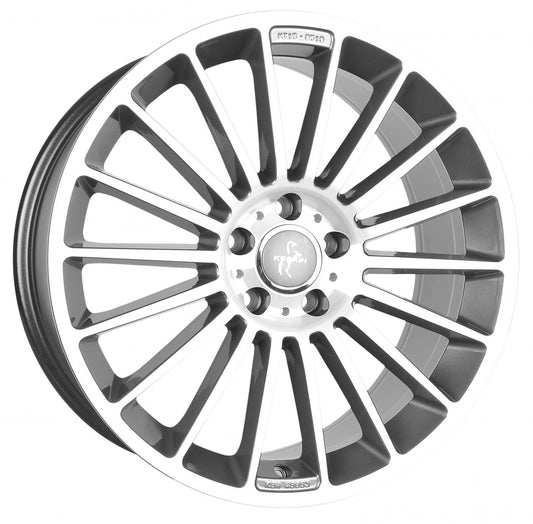 Keskin KT15 Speed palladium front polish 8.5x19 ET45 - LK5/112 ML66.6