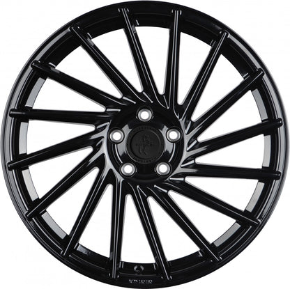 Keskin KT17 Hurricane matt black painted 9.5x21 ET35 - LK5/112 ML66.6