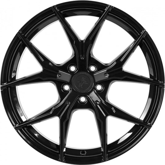 Keskin KT19 Angel black painted 8.5x19 ET40 - LK5/114.3 ML72.6