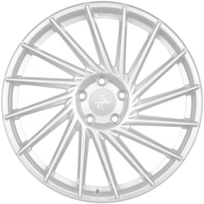 Keskin KT17 Hurricane crystal silver Alufelge 10x22 Zoll ET50 LK 5x112 ML66.6 – Bild 2