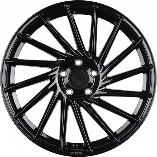 Keskin KT17 Hurricane matt black painted 10x22 ET50 - LK5/112 ML66.6