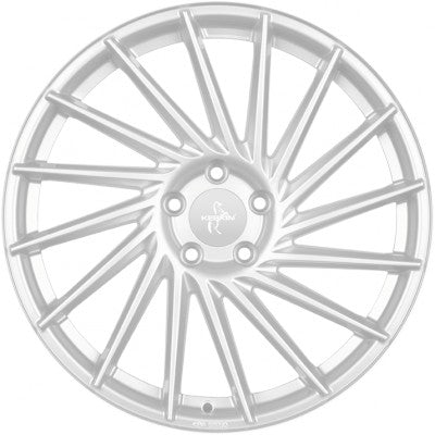 Keskin KT17 Hurricane crystal silver 10x22 ET40 - LK5/120 ML72.6