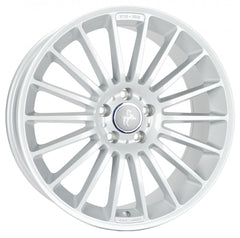 Keskin KT15 Speed silver painted Alufelge 8x18 Zoll ET45 LK 5x112 ML66.6