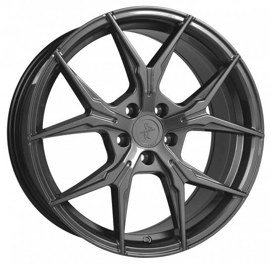 Keskin KT19 Angel palladium painted Alufelge 8x18 Zoll ET45 LK 5x112 ML72.6