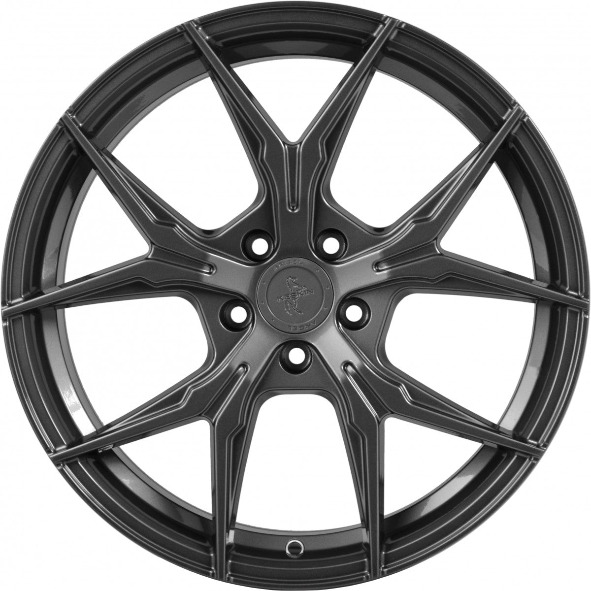 Keskin KT19 Angel palladium painted 8x18 ET45 - LK5/112 ML72.6