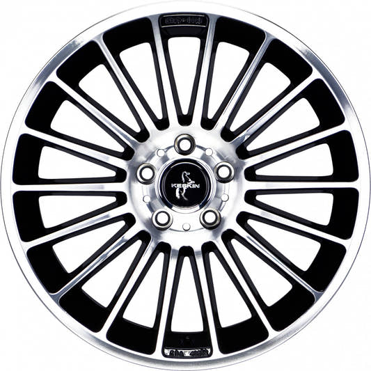 Keskin KT15 Speed black front polish 8x18 ET30 - LK5/112 ML66.6