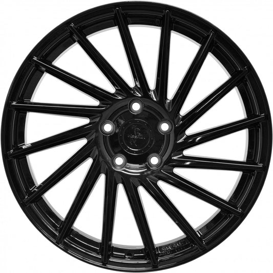 Keskin KT17 Hurricane black painted 8x18 ET30 - LK5/112 ML72.6