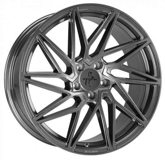 Keskin KT20 Future palladium painted 8.5x19 ET30 - LK5/100 ML57.1